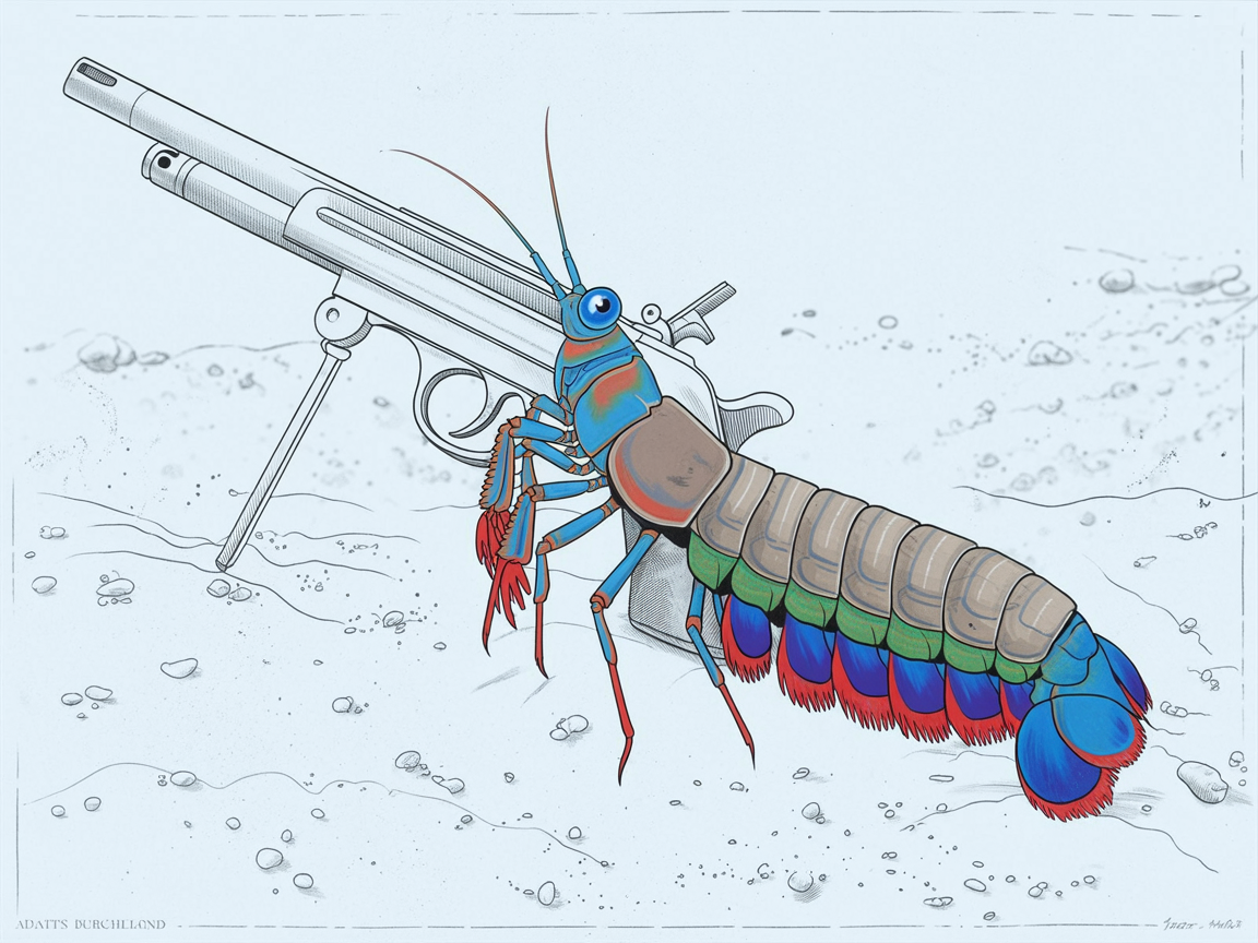 Can the Mantis Shrimp Strike Energy Be Compared to a .22 Short Round